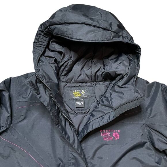 MOUNTAIN HARDWEAR Winter Jacket Black Size Medium Youth - Picture 5 of 10